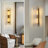 2 - Light Large 30" Wall Sconces With Water Ripple Glass-1434646988