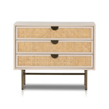 Luella Large Nightstand - Matte Alabaster