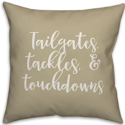 Coussin Tackgates Tackles and Touchdowns