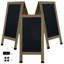 Tableau noir 57 "x 27" avec craie et gomme-108616430-108616438-108616439