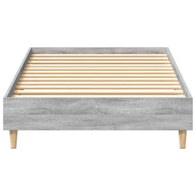 Bed Frame No Mattress Engineered Wood