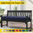 Outdoor Bench Cushion, 48 x 18 x 3 in, with Removable Cover, Waterproof, UV-Resistant, and Non-Slip with Ties,Blue-1332397805-1340823940