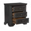 Table de chevet 3 tiroirs Traditional