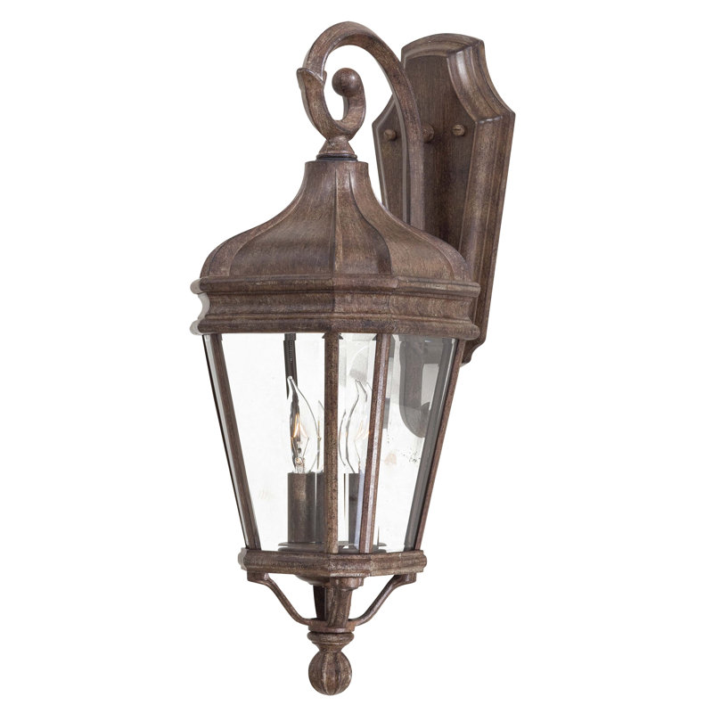 Harrison Wall Light, Vintage Rust