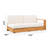Witt Acacia Wood Outdoor Loveseat