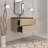 32" Wall-Mounted Single Bathroom Vanity With Integrated Quartz Top