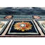 Tapis bleu/brun zone Ravenstein-1556943115