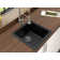 16.63'' L Single Bowl Granite Kitchen Sink