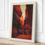 Figure in Canyon Light Landscape - Wrapped Canvas-1089772141-1089772147