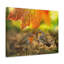 Robins dans la forêt, reproduction d'art mural-46917719