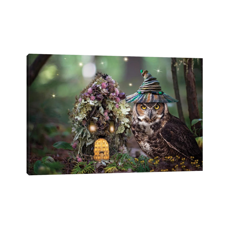 Fairy Keeper by Karen Burke - Wrapped Canvas Print, 20.32 cm H x 30.48 cm W