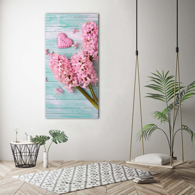 Lilac Flowers - Wrapped Canvas Print