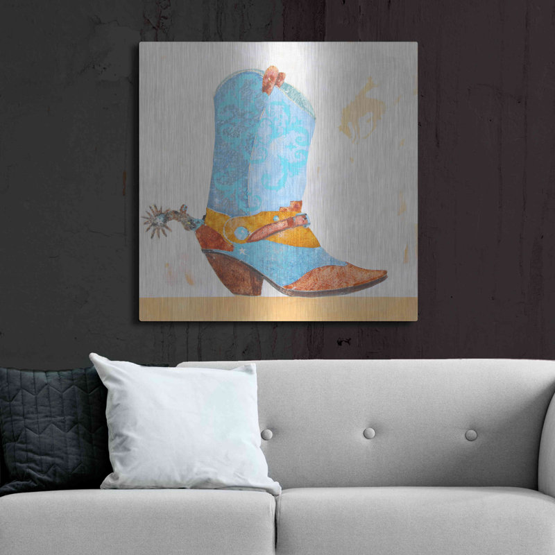Art mural en métal Lark Manor ™ par Anthony Grant, H 36 po x l 36 po