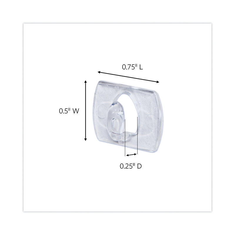 Command 0.1 Lb. Hook & Loop Fastener