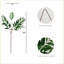 38in. Artificial Palmate Fern Stems, Set of 3
