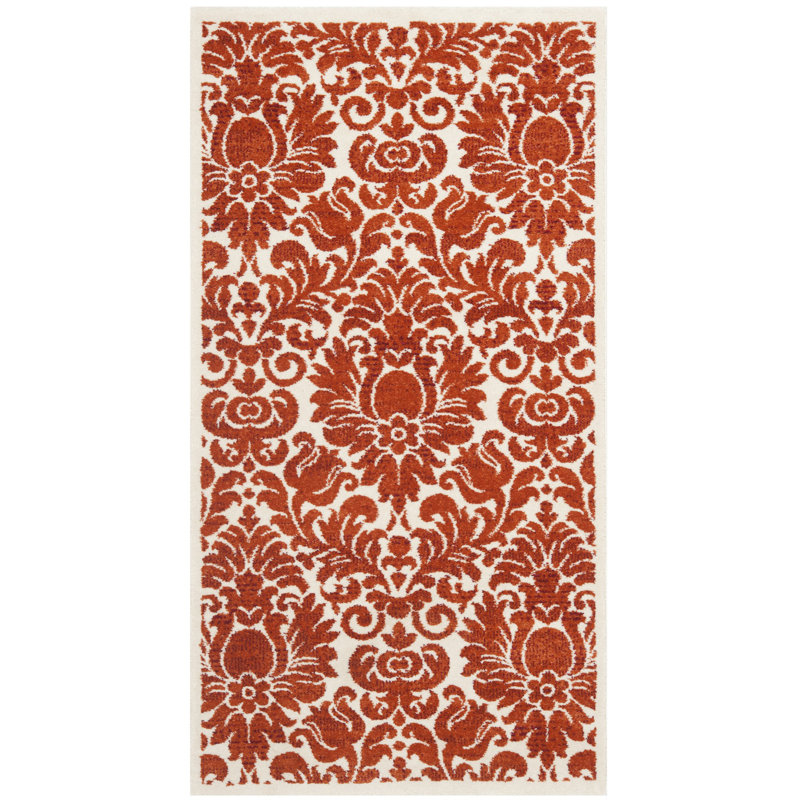 Cargin Performance Damask Rug, Rectangle 2' x 3'7"