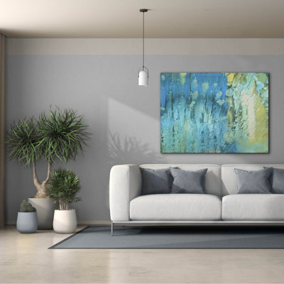 Toile épique Graffiti «Still Citrus 1» par Carol Young, 54 po x 40 po