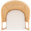 Chaise avec accoudoirs en lin Lucia-450497536