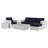 Modway Convene 6-Piece Outdoor Patio Set-385407012