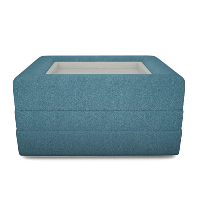 Boyden Ottoman with Wood Tray