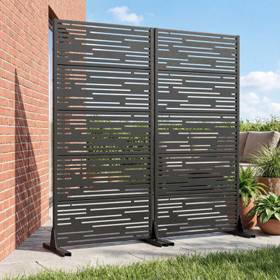 Metal Privacy Screen Panel Pattern