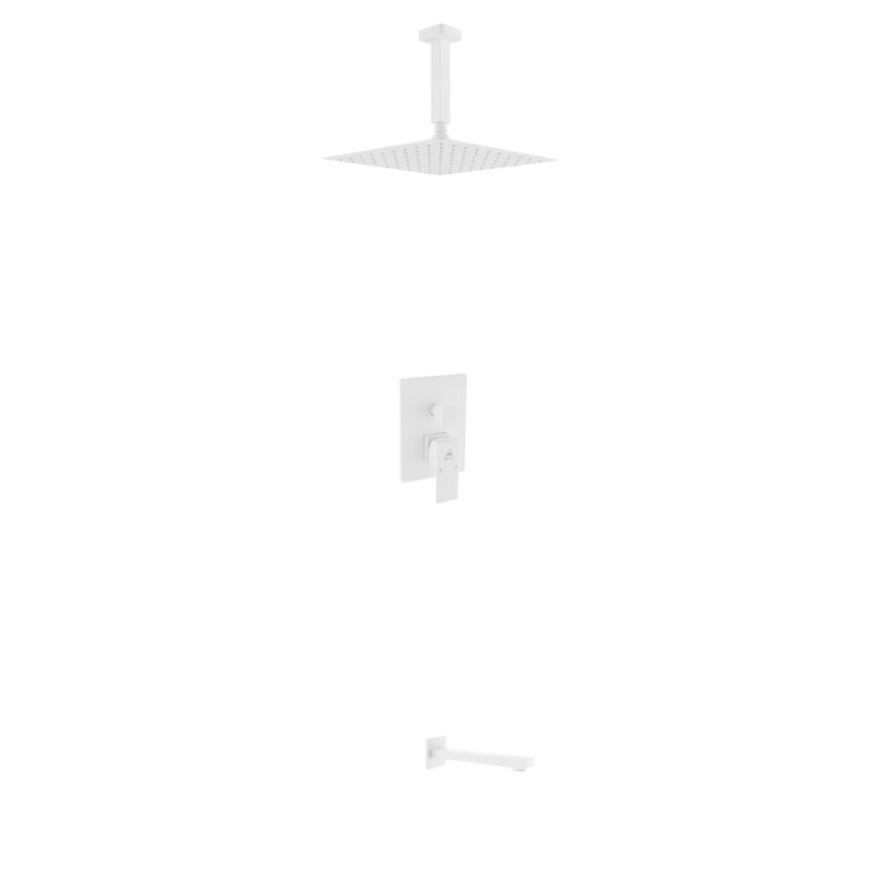 Système de douche complet Aqua Piazza avec valve brute