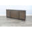 Rustic 78" Media Console with Electric Fireplace
