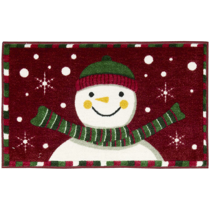 Tapis de la zone rouge/vert st. mark
