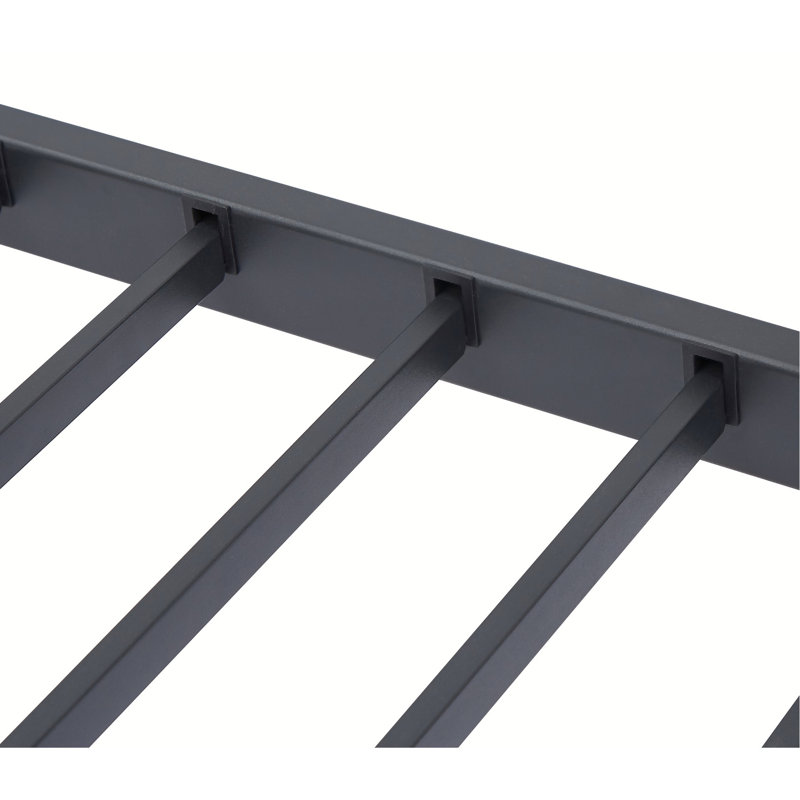 Lit double avec bureau en L, lumières à DEL et matériaux de qualité - Meuble de qualité supérieure