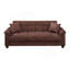 Contemporary Living Room Adjustable Futon Sofa With Storage And Pillows, Ideal For Relaxation And Entertainment In Modern Homes