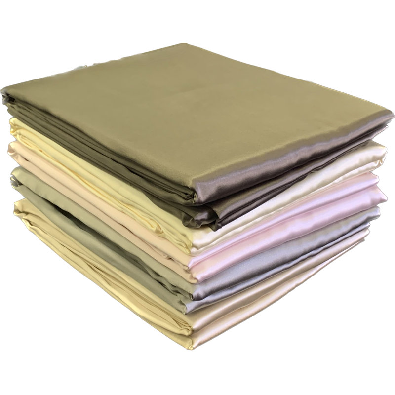 Classic Silk Fitted Sheet, Queen Fitted Sheet, Smoke