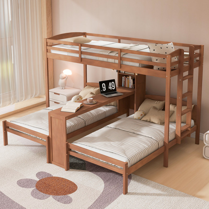 Lits en bois multifonctionnels peu encombrants avec rangement et conception moderne pour la maison