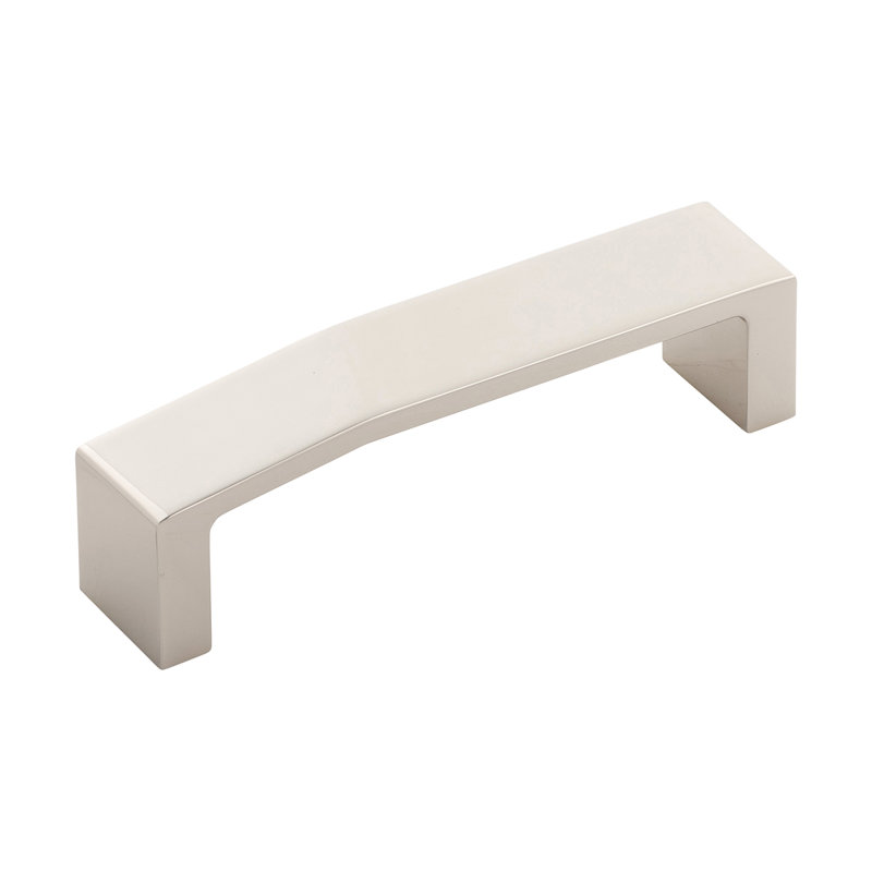 Veer Bar / Handle Pull, Matte Black, 3 3/4"
