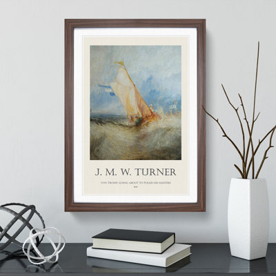 Ship at Sea - Picture Frame Painting