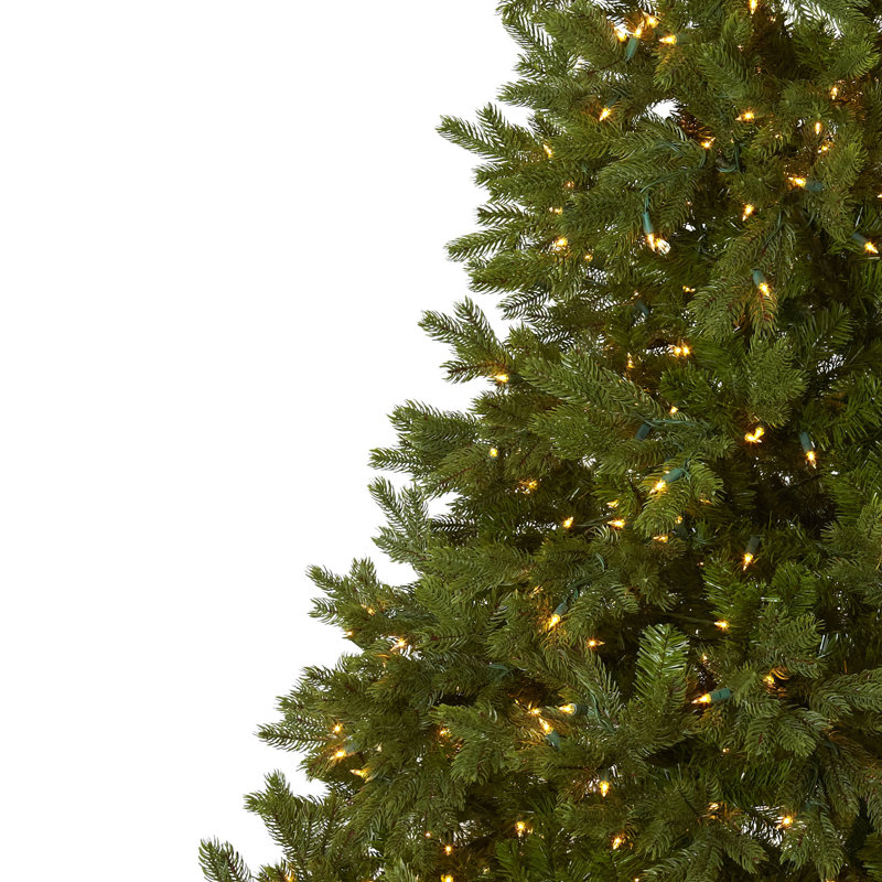 Sommer 90' H Lighted Artificial Fir Christmas Tree