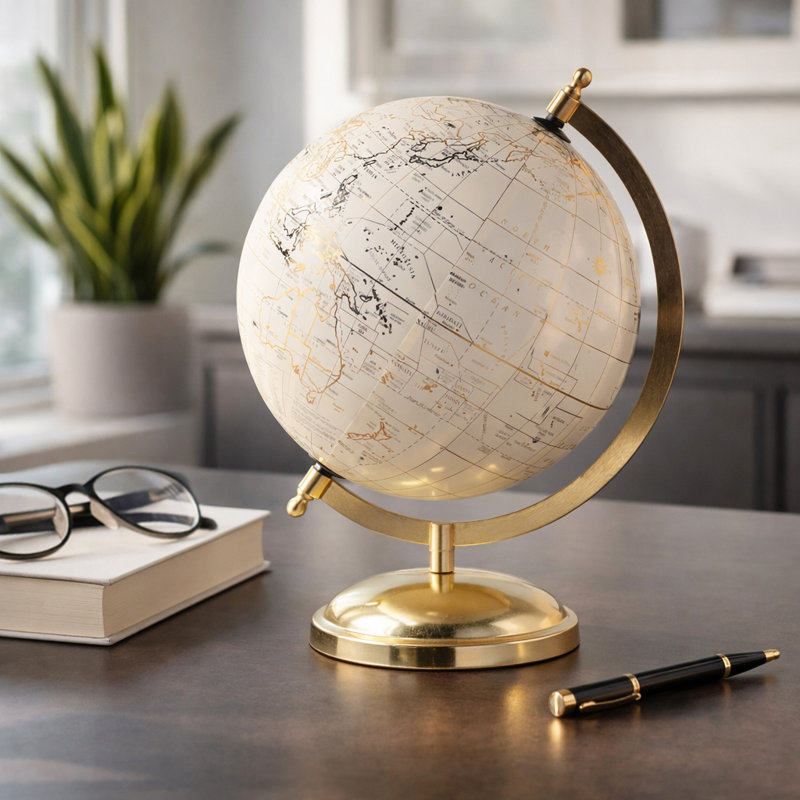 Globe terrestre en plastique Koregan