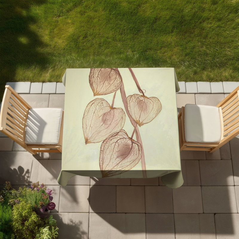Growing Ground Cherries Tablecloth | Indoor Outdoor Home Decor