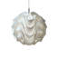 Kimika 1 - Light Modern White Plastic Shade LED Pendant Light