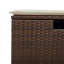  7 Piece Patio Sofa Set With Cushions Brown Poly Rattan