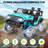 Alex 24V 2 Seater Ride On Jeep For Kids With Remote Control & Shovel, 4WD/2WD Power Jeep Wheels, 20" Spacious Seat, 3 Speeds, Colorful LED Lights, Music, Bluetooth, Electric Toys Car For Kids-102759537