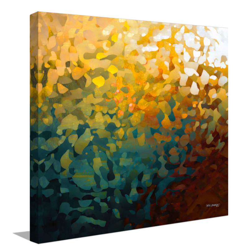 « when life » apparaît. « colossians 3:4 », impression, H 18 po x l 18 po x P 1 po, Toile tendue