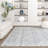 Lorelai Transitional Geometric Area Rug in Blue-1828586115