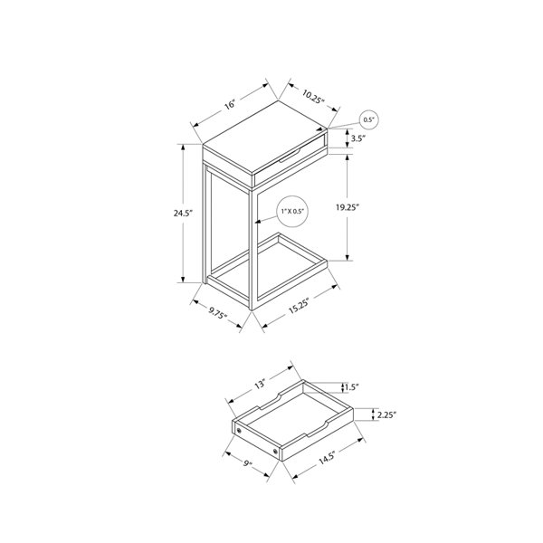 Dimensions du produit