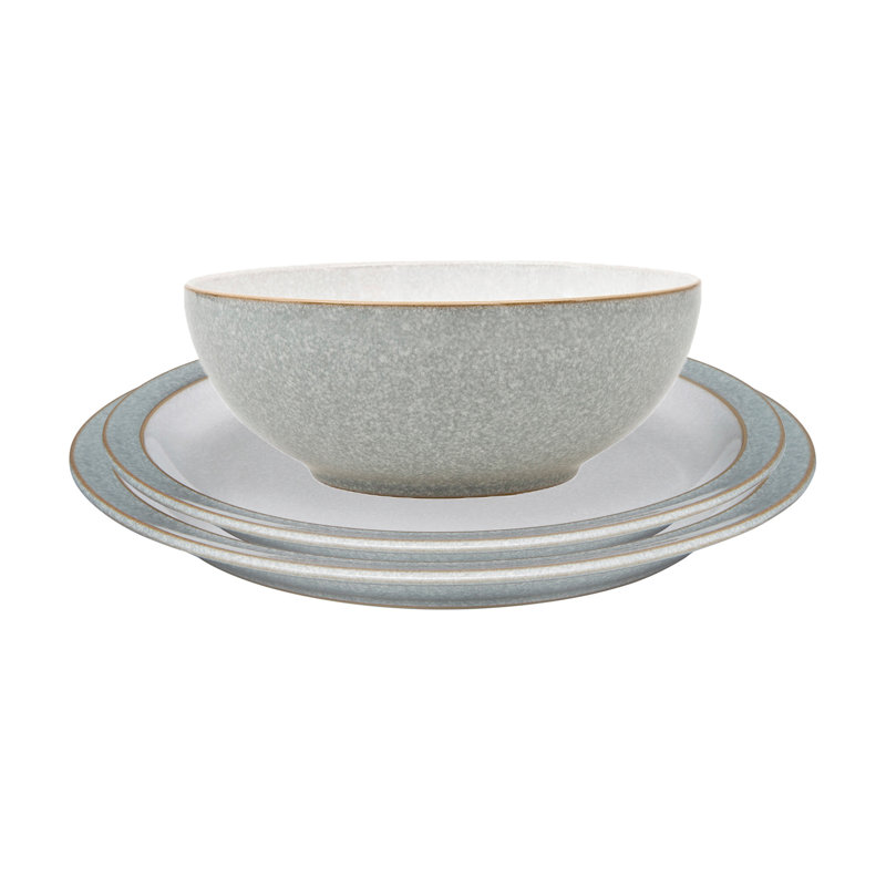 Elements Fern Green 4 Pc Set, Light Gray
