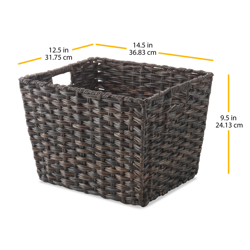 Dotted Line™ Acton Decorative Basket, Driftwood