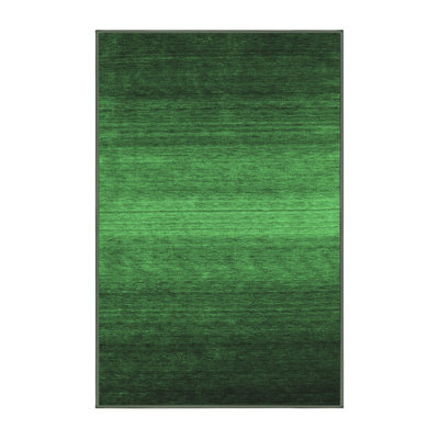 Washable Abstract Indoor Rug
