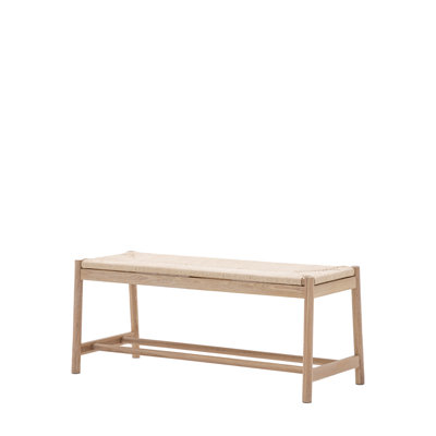 Keziah Solid Wood Storage Bench