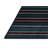 Machine Washable Horizontal Stripes Gray Area Rug-2134307781