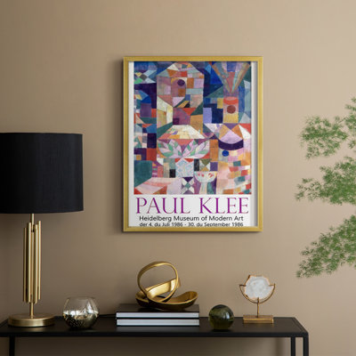 Klee Posters I Framed Print - Solid Wood
