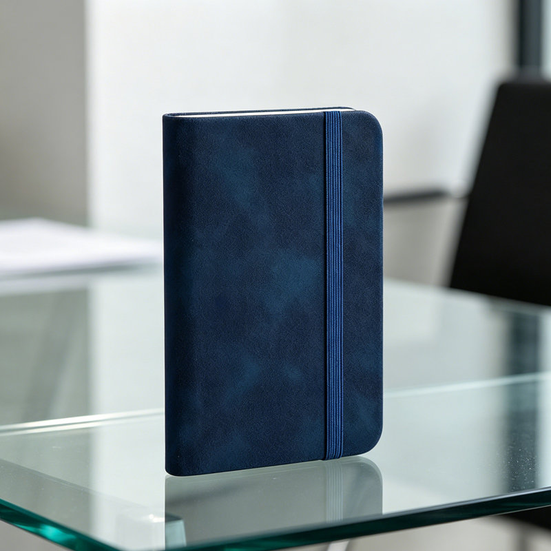 Horaire cahier anglais A7, Dark Blue